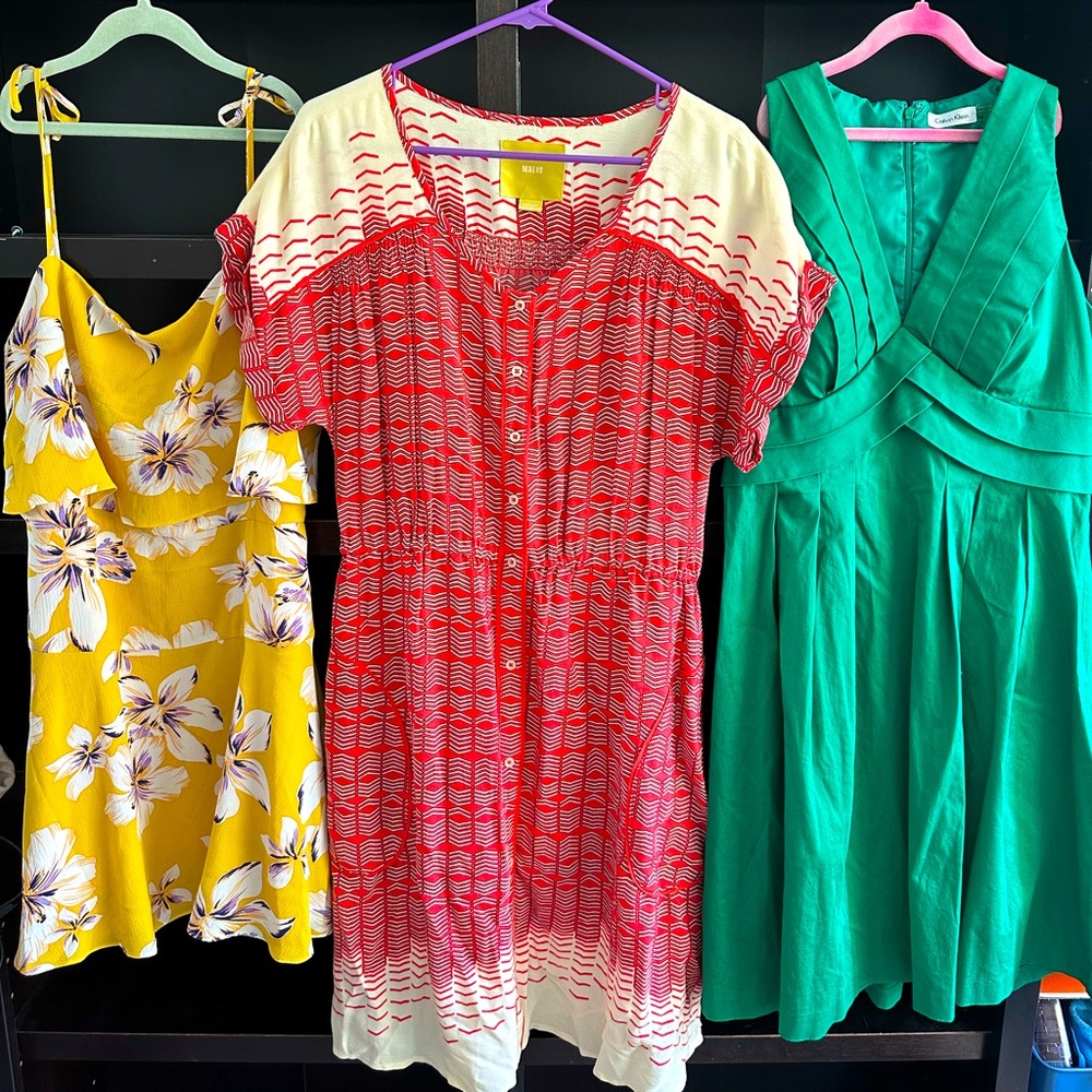 Short Casual Dress Bundle- 3 Items!- Size Medium